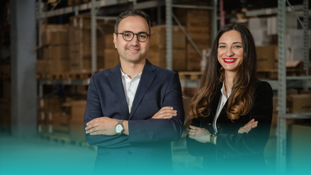 Maher Tarazi, CEO and Partner of Altexpress, and Alexandra Turcu of Logystec, the new CCO and Partner of Altexpress